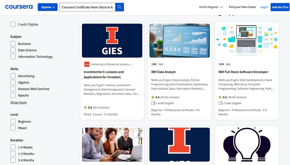 Are Coursera Certificates Worth It for Boosting Your Job Prospects?